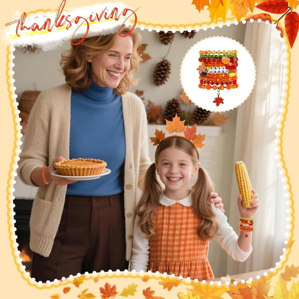 40pcs Stackable Friendship Bracelets Set, Boho St… - image 7